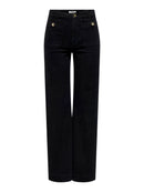 Wide Fit Jeans "gldMADELINE" in schwarz