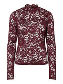 Langarm Top "gldLACEY" in Port Royale