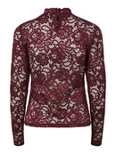 Langarm Top "gldLACEY" in Port Royale