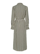 Gestreiftes langes Kleid "gldKAYA"