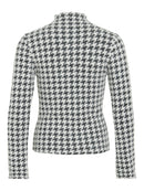 Langarmshirt "gldENSA" mit Hahnentrittmuster