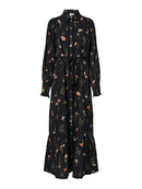 Langes Kleid "gldSOMELLI" aus Baumwolle