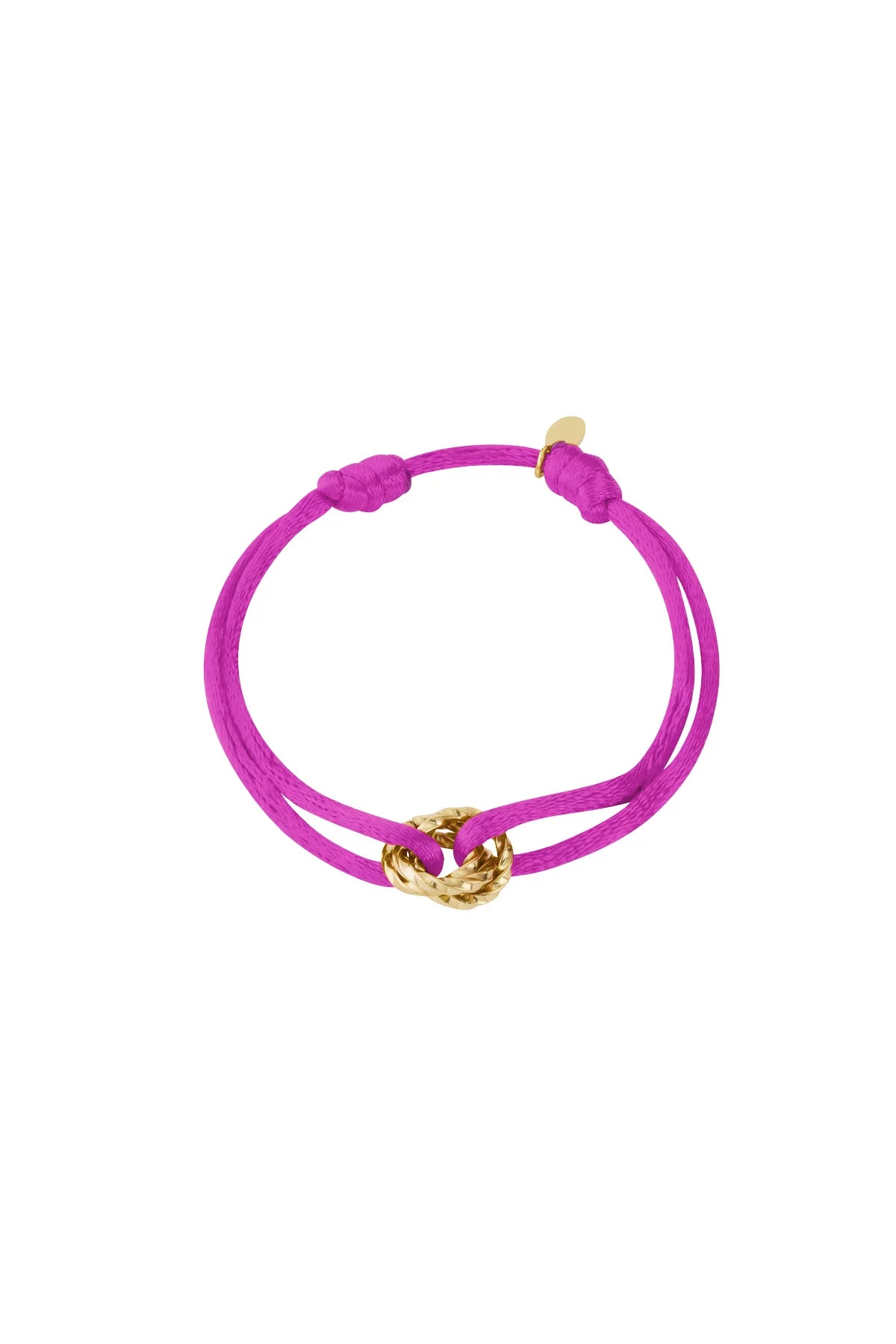 Armband "gldALEXA" in dunkelpink
