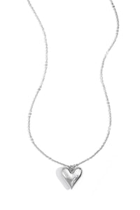 Halskette "gldDANA" mit Herzanhänger in silber