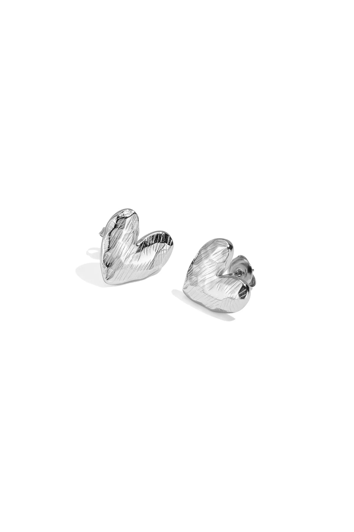 Herz-Ohrstecker "gldJESSICA" in silber
