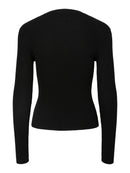 Schwarzer Strickpullover "gldZOEY"