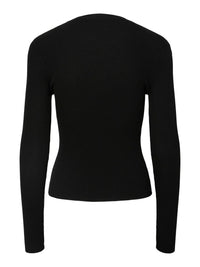 Schwarzer Strickpullover "gldZOEY"