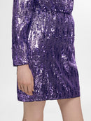 Pailettenkleid "gldARI-COLYN" in violett
