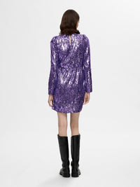 Pailettenkleid "gldARI-COLYN" in violett