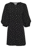 Süßes Kleid "gldQWISSA" mit weißen Herzchen