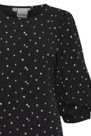 Süßes Kleid "gldQWISSA" mit weißen Herzchen