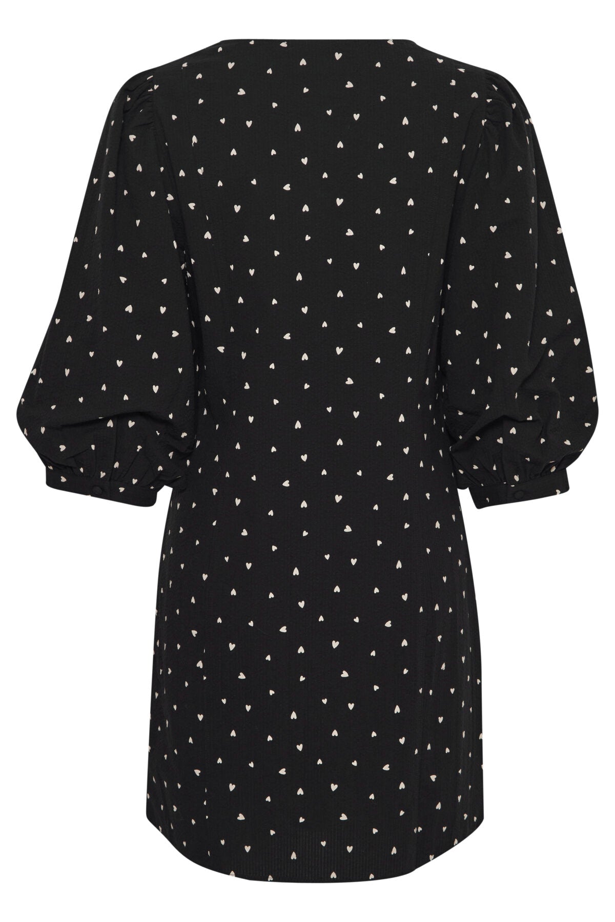 Süßes Kleid "gldQWISSA" mit weißen Herzchen