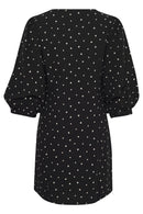 Süßes Kleid "gldQWISSA" mit weißen Herzchen