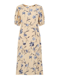 Rückenfreies Midikleid "gldLILLIAN" mit Blumenmuster