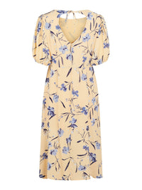 Rückenfreies Midikleid "gldLILLIAN" mit Blumenmuster