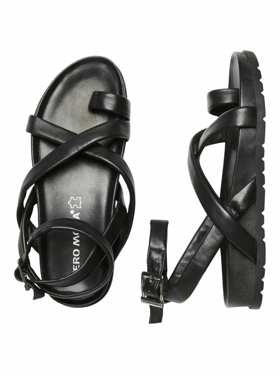 Plateau-Sandalen "gldHELO" in schwarz