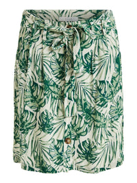 High Waist-Rock "gldSANNE" beach-print