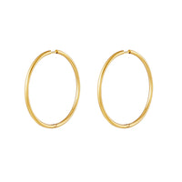 Medium Creolen "gldLENA" in gold