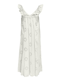 Midikleid "gldIRMA" in Cloud Dancer