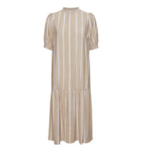 Geknöpftes Midikleid "gldELDA" mit Streifen