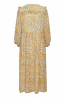 Midikleid "gldNAFUNA" mit zartem Animalprint