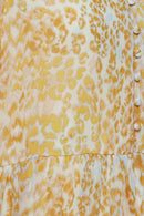 Midikleid "gldNAFUNA" mit zartem Animalprint