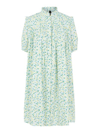 Geblümtes Hemdkleid "gldFILO" mit Puffärmel