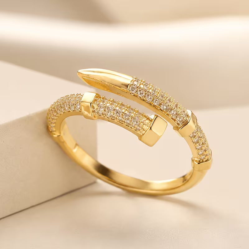 Ring „gldCATA“ in Gold