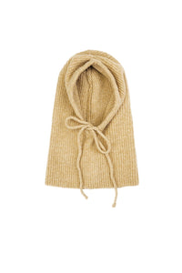 Balaclava "gldSISSI" in vanille beige