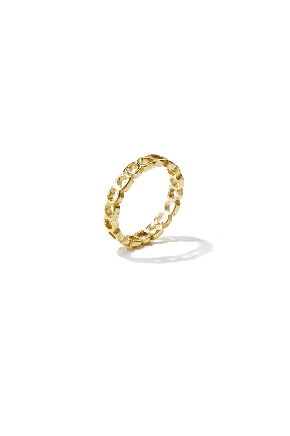 Goldener Ring "gldROMY" in zwei Größen