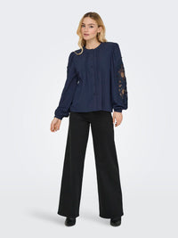 Bluse "gldCORA" in Night Sky