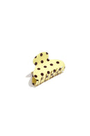 Haarspange "gldPOLKA" in Yellow in klein