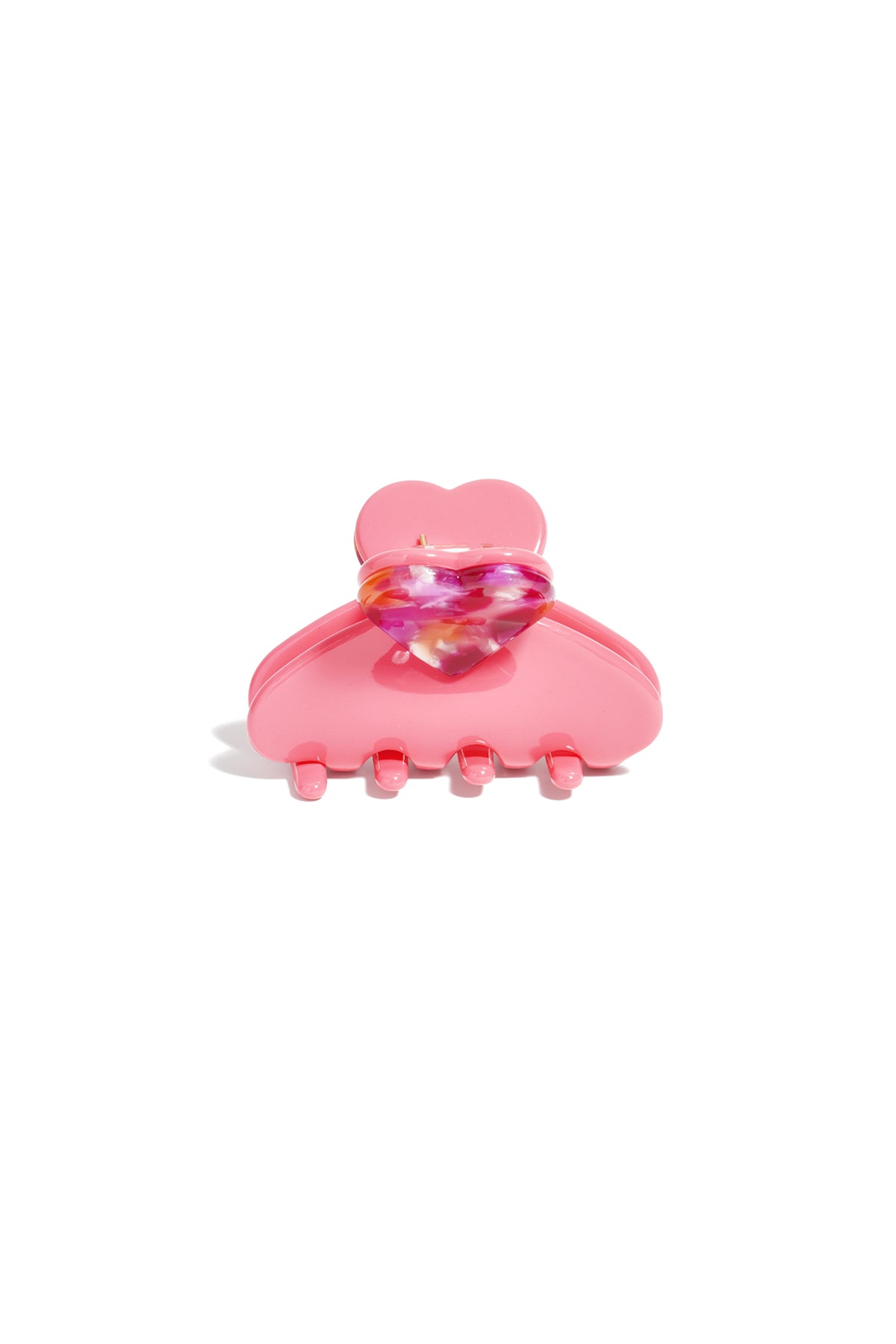 Herz-Haarspange „gldVALERIA“ in Pink