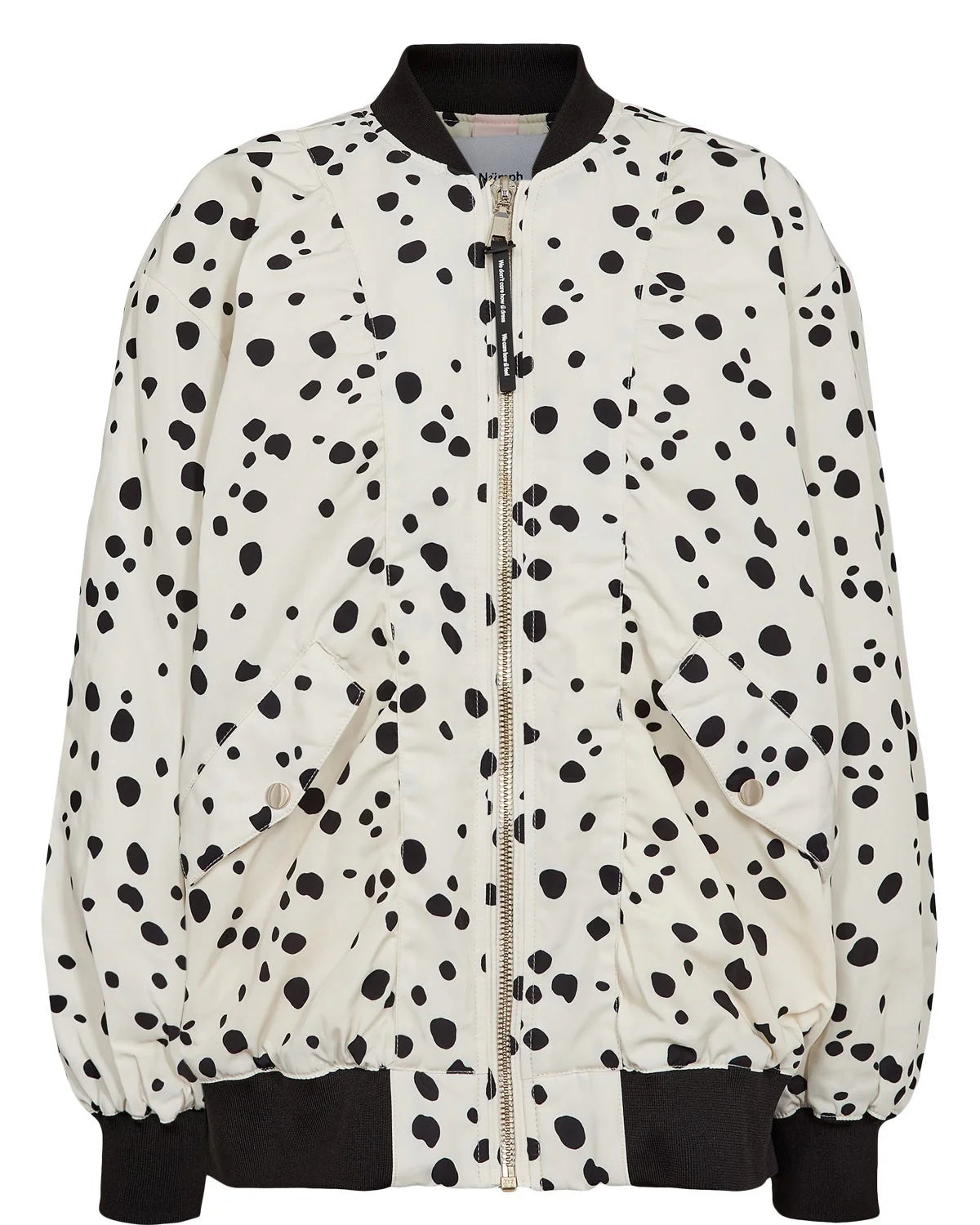 Dalmatinerjacke "gldDALMA" in pristine und schwarz