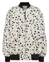 Dalmatinerjacke "gldDALMA" in pristine und schwarz