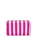 Große Make-up-Bag "gldSTRIPES" in pink/rosa