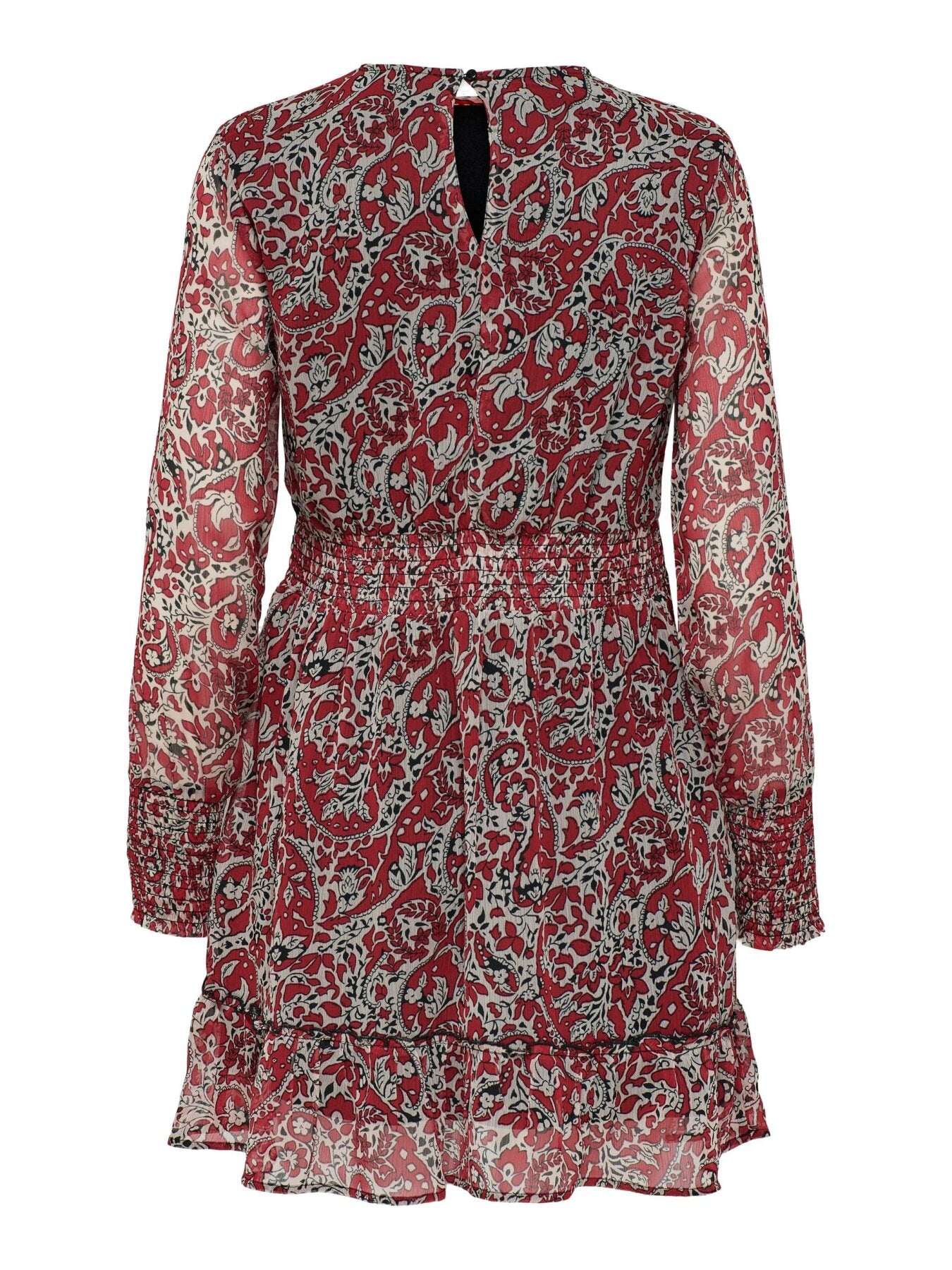 Gesmoktes kurzes Kleid "gldIRENA” in urban red
