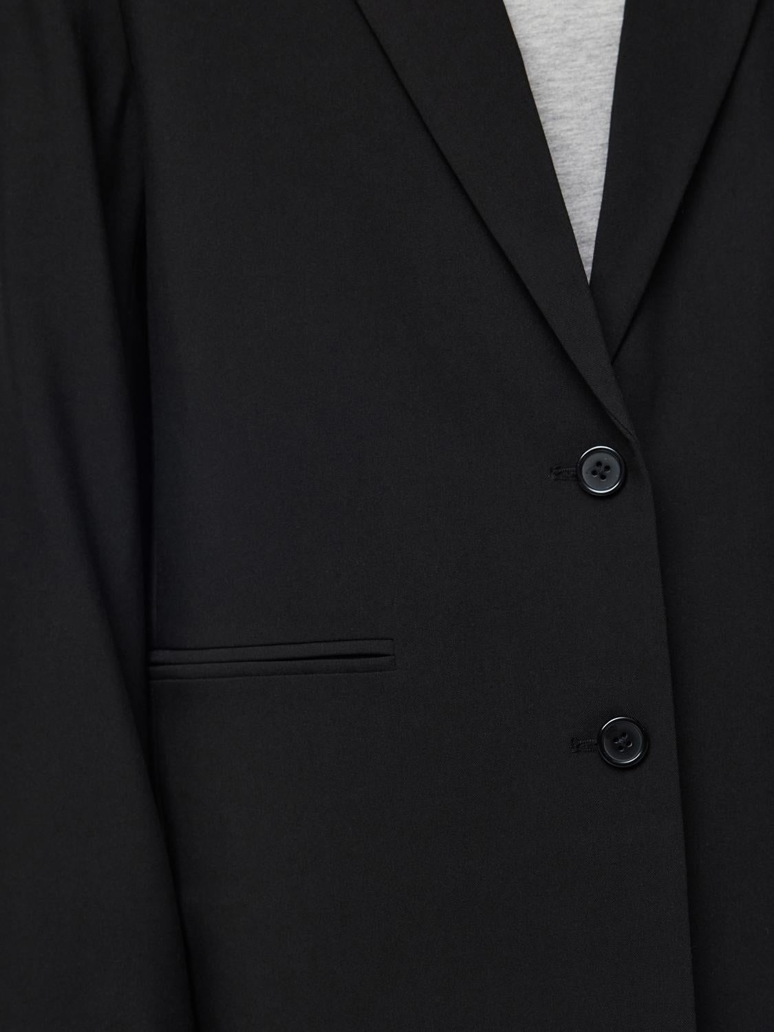 Oversized Blazer "gldBOSELLA" in Schwarz Knöpfe