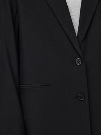 Oversized Blazer "gldBOSELLA" in Schwarz Knöpfe