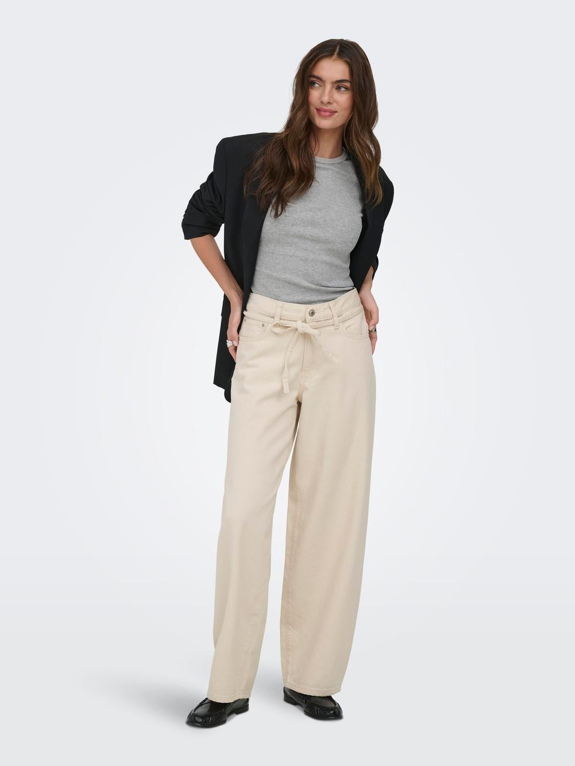 Ballon Fit Jeans "gldGIANNA" in Ecru