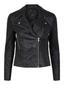 Lederjacke "gldSOPHIE" in schwarz