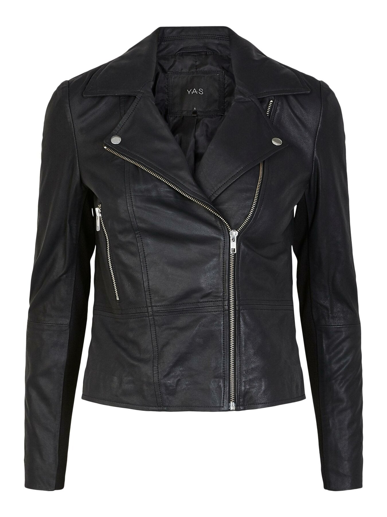 Lederjacke "gldSOPHIE" in schwarz