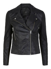 Lederjacke "gldSOPHIE" in schwarz