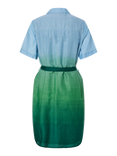 Short-Dress "gldBIBIANE" in Mint Green und Light Blue