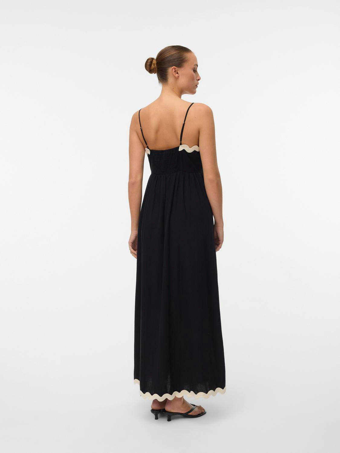 Träger-Long-Dress "gldJENNA" in Black