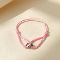 Armband „gldLOVELY“ in Rosa/Silber
