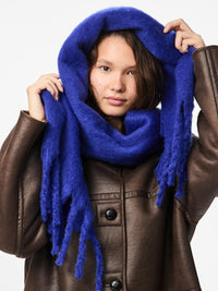 Blauer Schal "gldNIKITA"