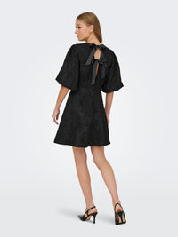 Midi-Dress "gldDORA" mit Schleife auf dem Rücken