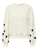 Sweater "gldMACY" in Cloud Dancer