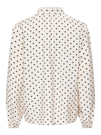 Bluse "gldMAIZEE" aus Viscose in Cloud Dancer